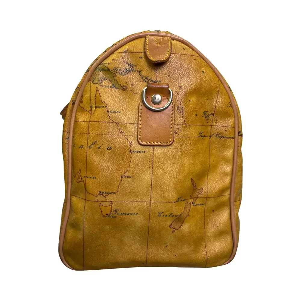 Alviero Martini 1A Classe Geo Map Duffle Bag Weekender Travel Bag Italy 19”